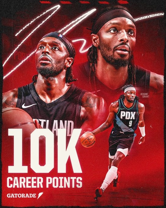 开云体育入口-万分先生！格兰特解锁生涯10000分里程碑